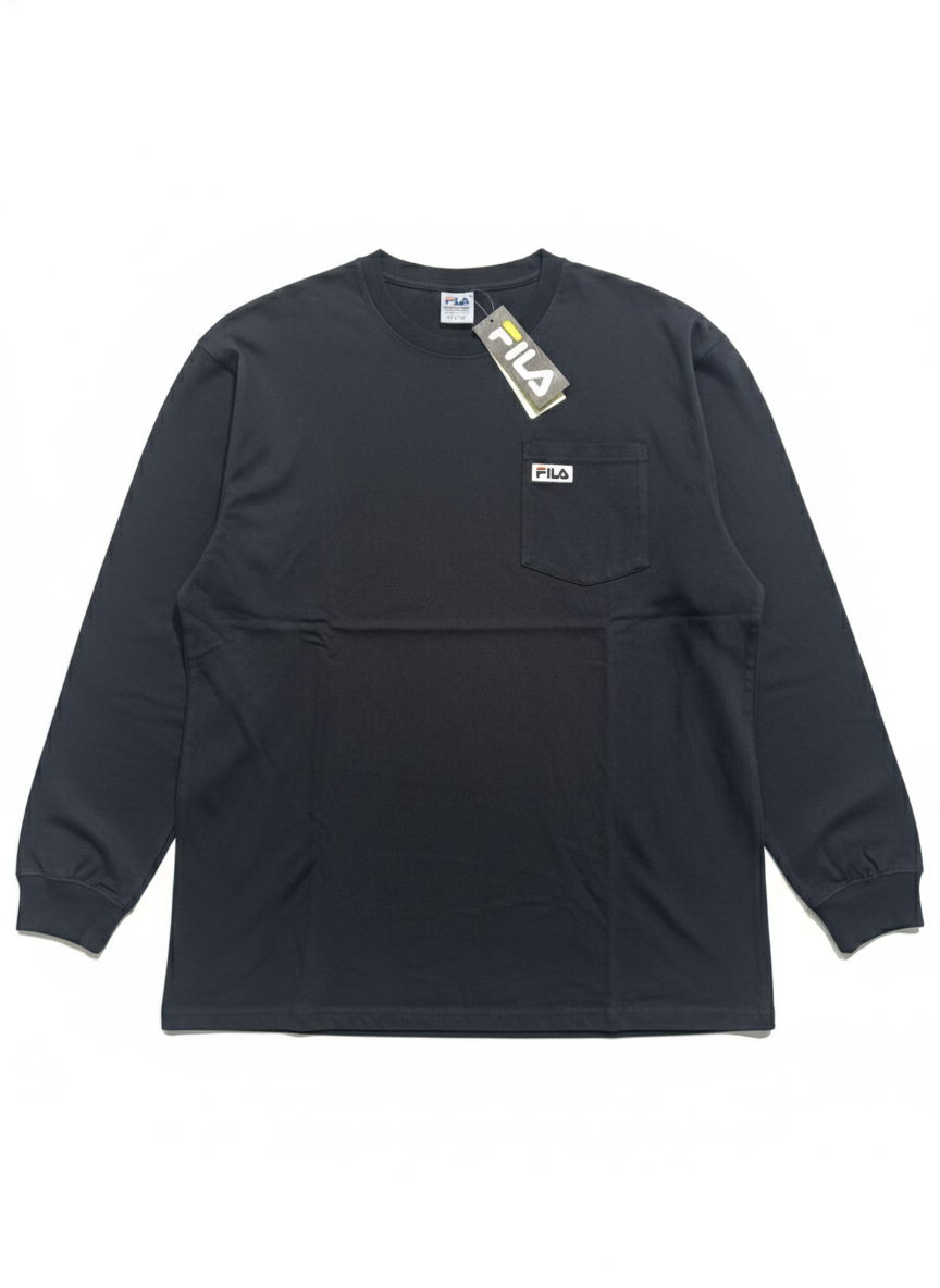 Fila men workwear L/S jrsy pkt shirt fmt1237-001