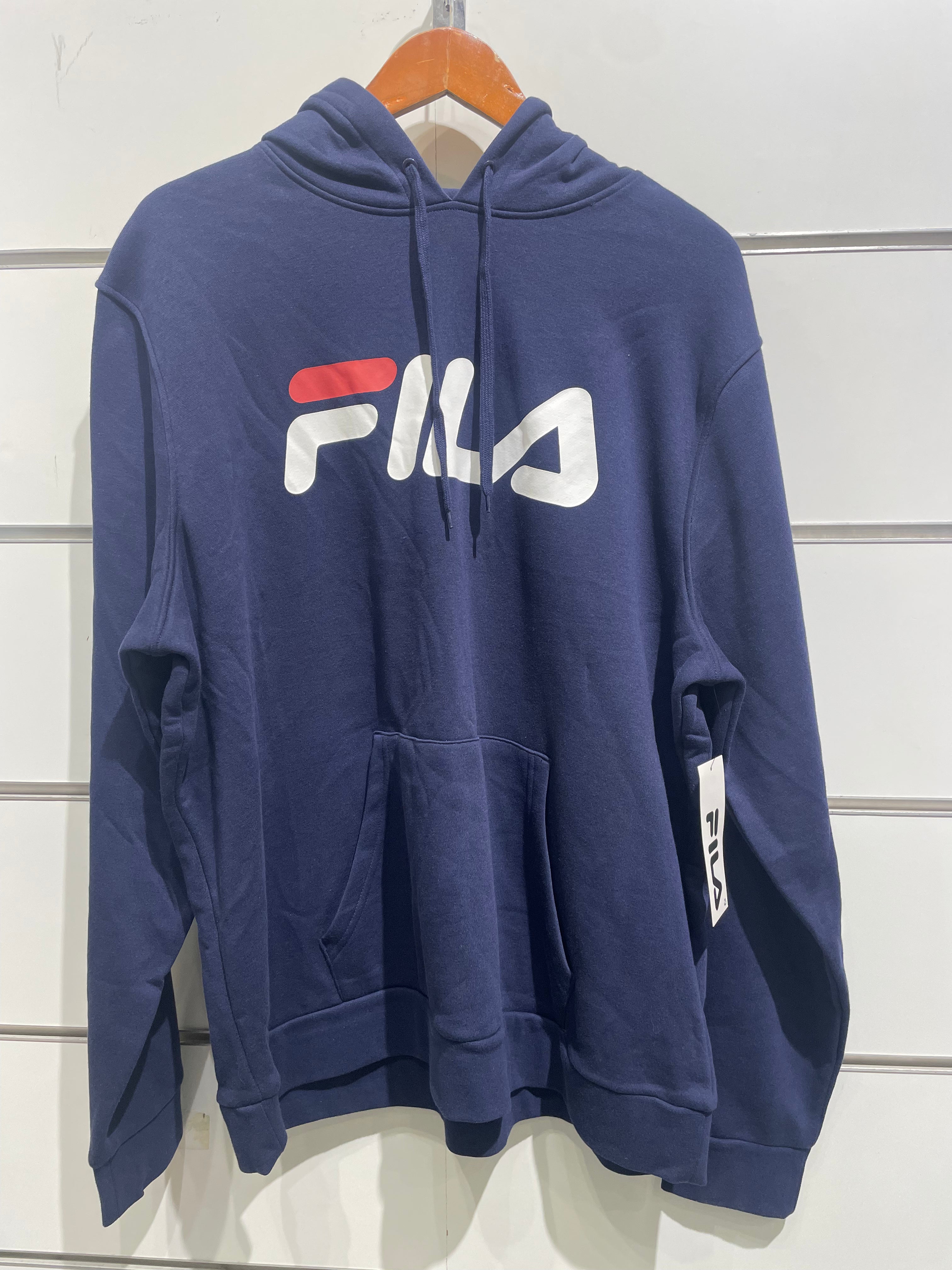 Fila men classic logo hoodie fm831798-413