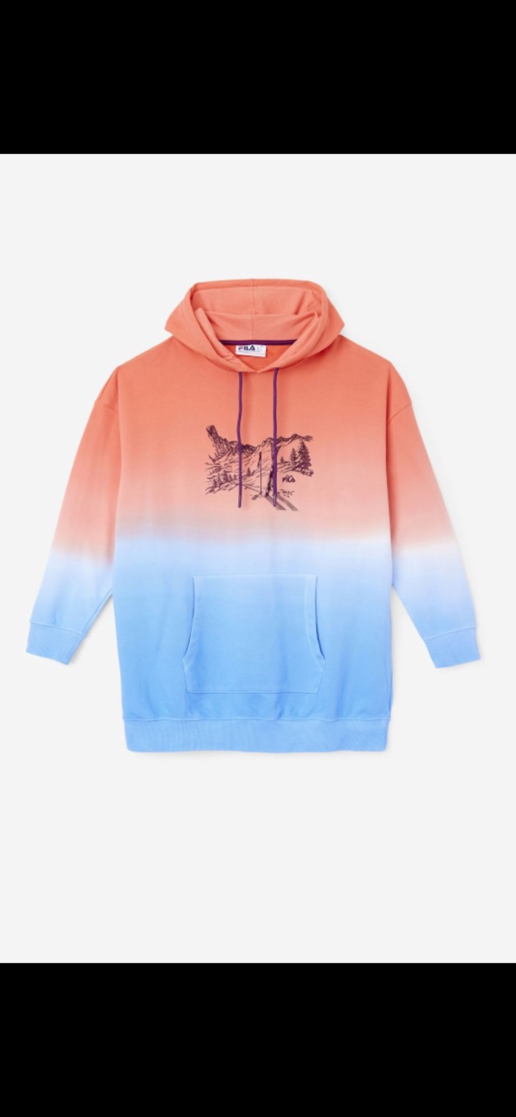 Fila men destiny snowboarders oversized lw131151-880