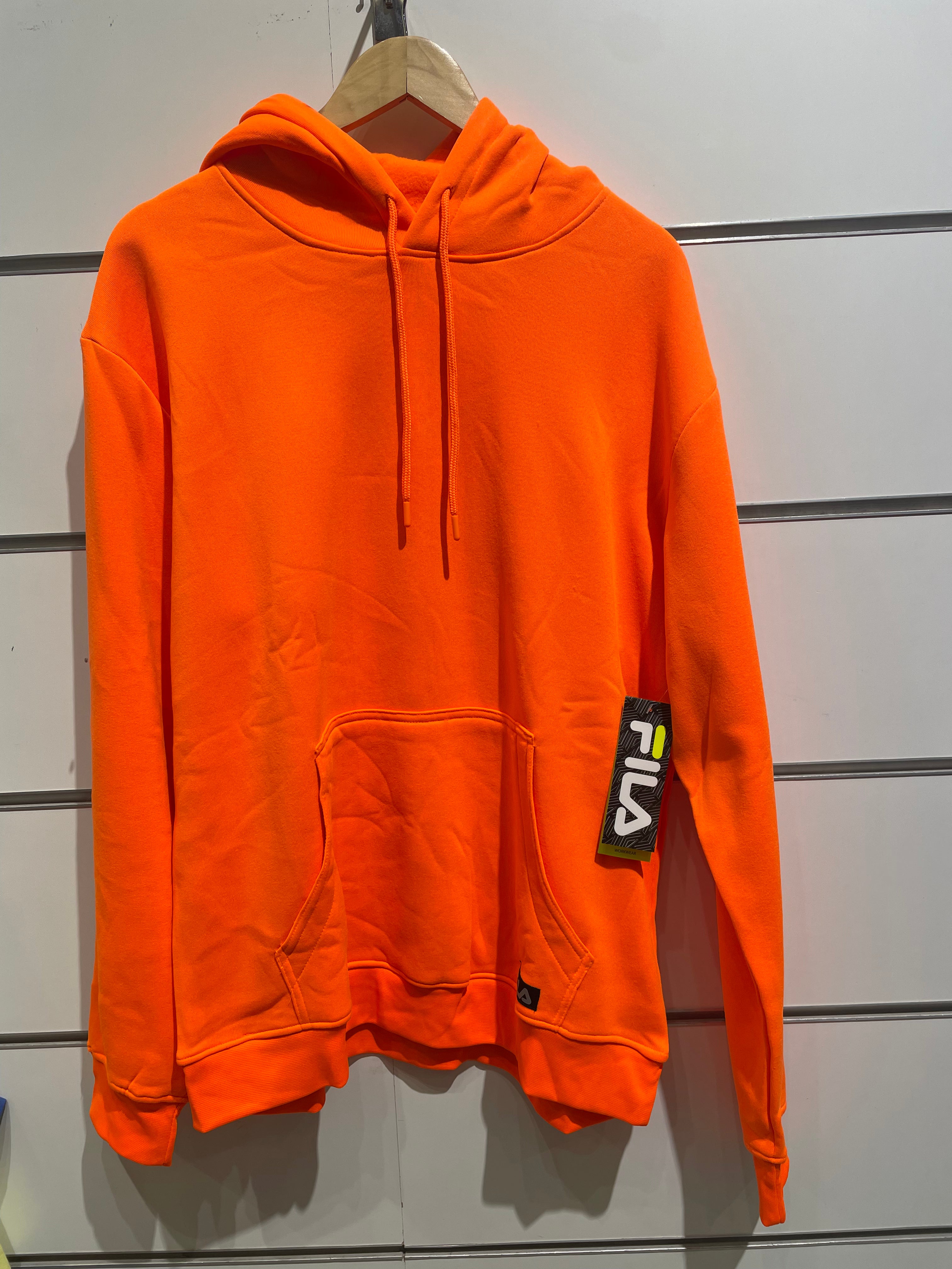 Fila men hi vis pullover hoodie fmj1229-801
