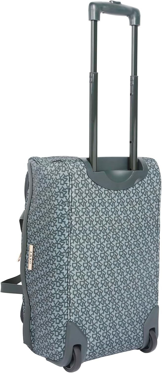DKNY Vintage Signature Wheeled Duffle Bag Ashley Blue Luggage DM122VN0
