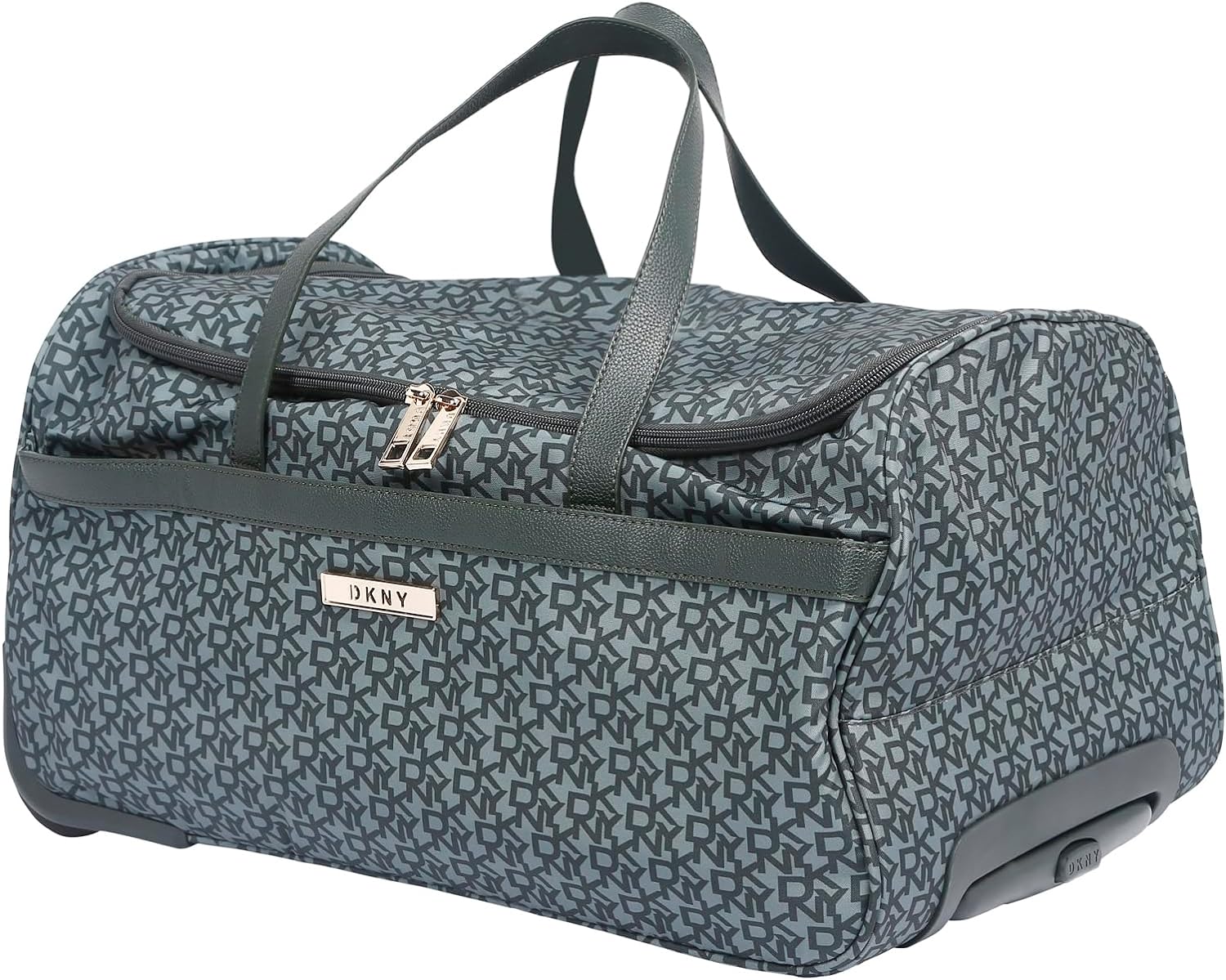 DKNY Vintage Signature Wheeled Duffle Bag Ashley Blue Luggage DM122VN0