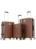 Bebe Light weight Mobility Marta Hardshell Brown Trolley Bag Luggage