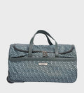 حقيبة سفر DKNY Vintage Signature ذات عجلات، لون أخضر فاتح