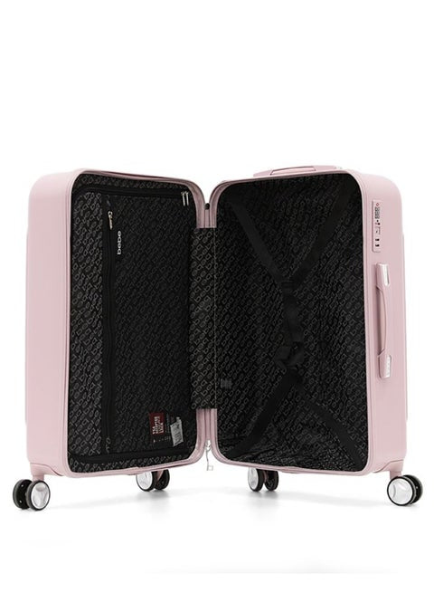 Bebe Light Weight Mobility PolyCarbonate Pink Trolley Bag Luggage BE-PC-34325-RSPK