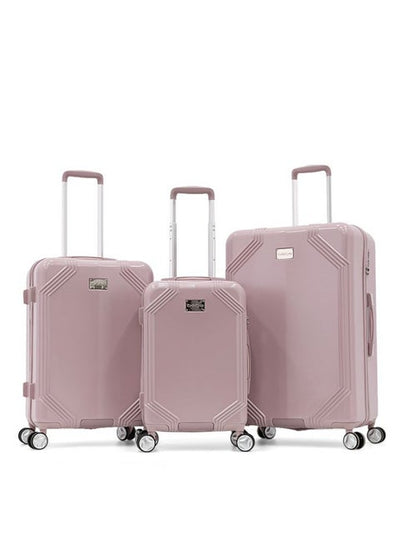 Bebe Light Weight Mobility PolyCarbonate Pink Trolley Bag Luggage BE-PC-34325-RSPK