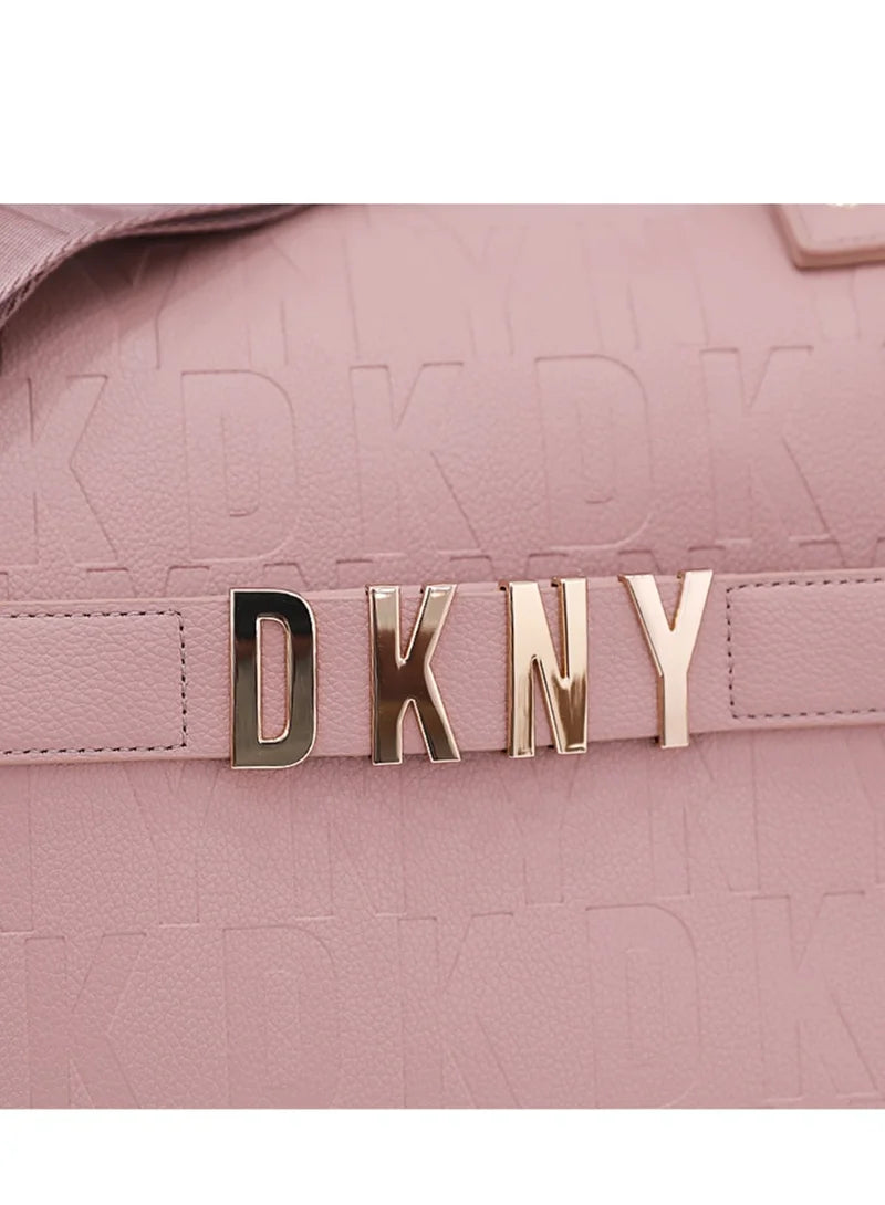 حقيبة دفل DKNY Impressionist وردية للأمتعة DO120IM4