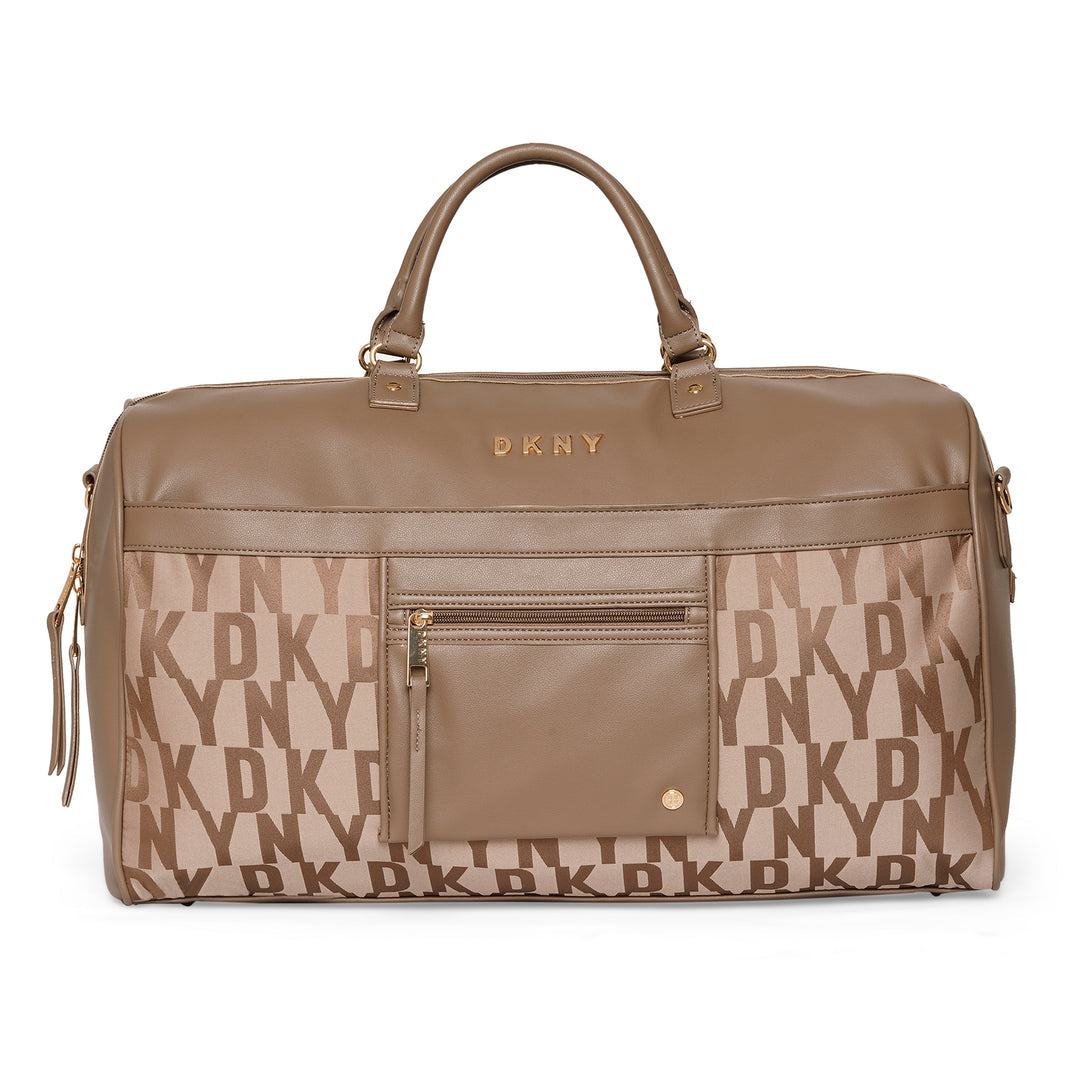 DKNY Iconic Duffle Bag Brown Luggage DO120IC4