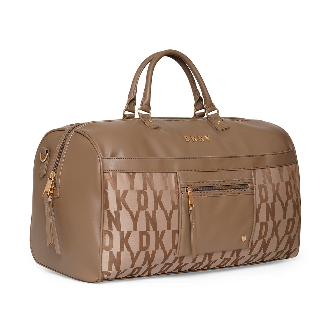 DKNY Iconic Duffle Bag Brown Luggage DO120IC4