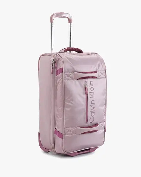Calvin Klein Rock Away Rose Wheeled Duffle Trolley Bag Luggage CK-875