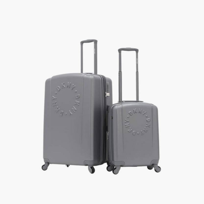 DNYK Intl Promo Upright Charcoal Trolley Bag Luggage DM814PRT