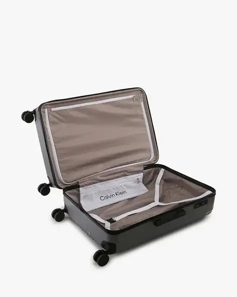 Calvin Klein Reliant Upright Silver Trolley Bag Luggage LH418RL2