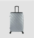 DKNY Sidetracked Intl Upright Silver Trolley Bag Luggage DM818SD3