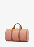 حقيبة DKNY Autograph Duffle الكبيرة باللون الأحمر الوردي DO120AG2