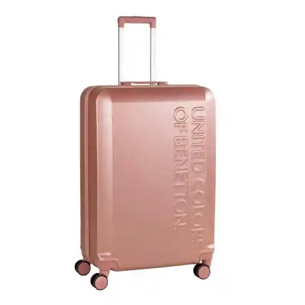 United Color Of Benetton Over-Q Rose Trolley Bag Luggage