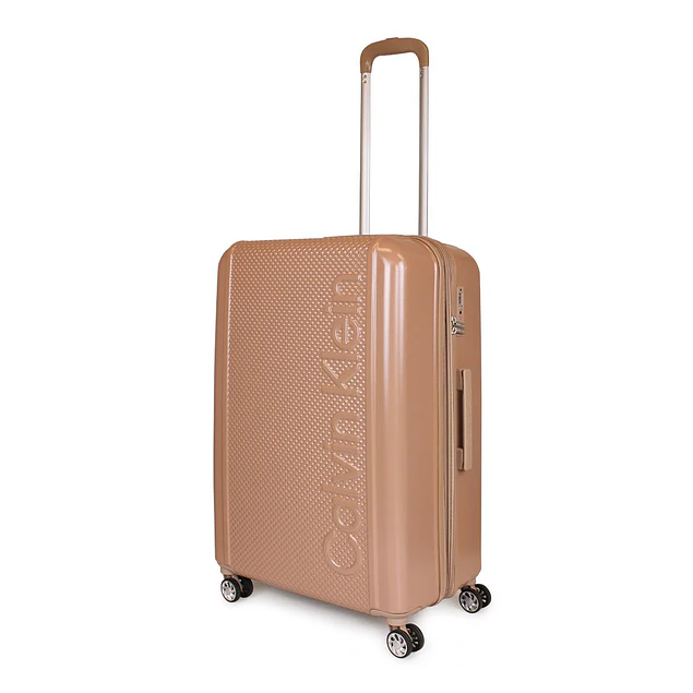 Calvin Klein Waffle Upright Cornstalk Trolley Bag Luggage LH118WF3