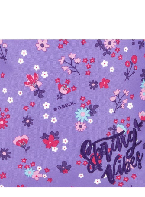Gabol Violet Spring Vibes Kids Trolley Bag REF234412-025