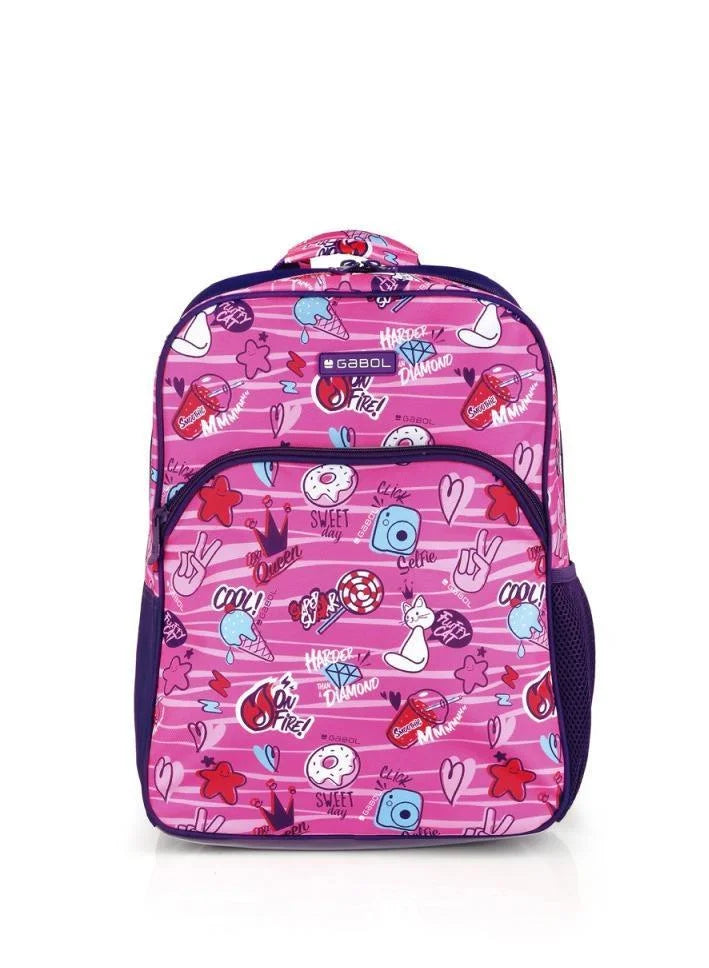 Gabol Pink and Violet Kids Bag 122302
