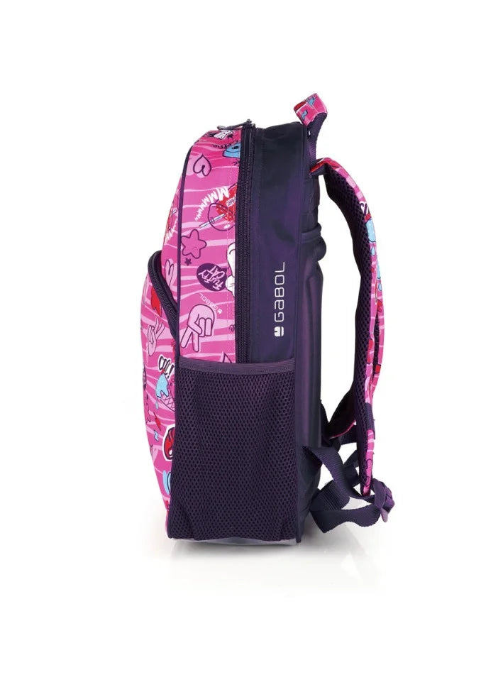 Gabol Pink and Violet Kids Bag 122302