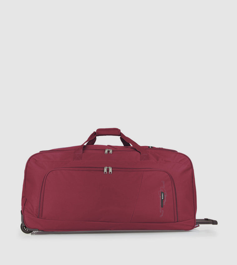 Gabol Week Red Duffle Wheeled Trolley Bag Luggage REF 122315-008