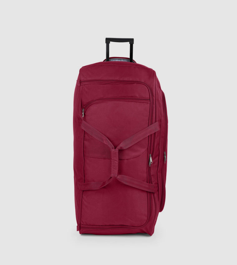 Gabol Week Red Duffle Wheeled Trolley Bag Luggage REF 122315-008