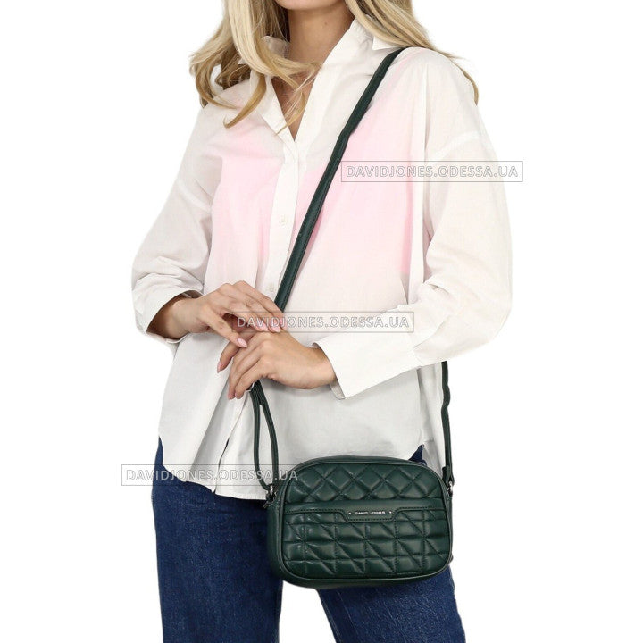 David Jones Vola Green Bordeaux Women Bag 6824-D.J