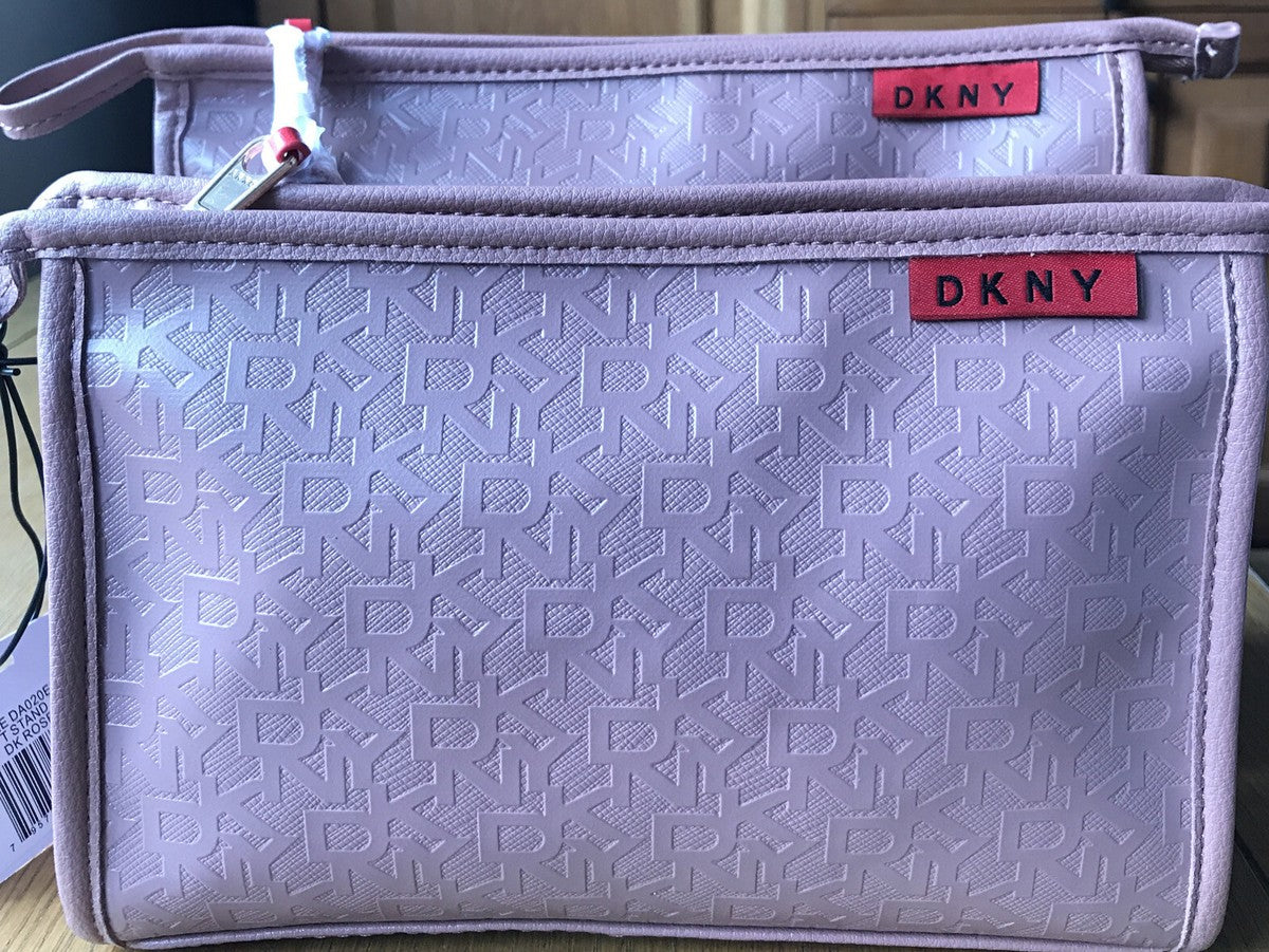 حقيبة مستحضرات التجميل DKNY T Stand M+L Posy Pouch Rose DSS20ES9
