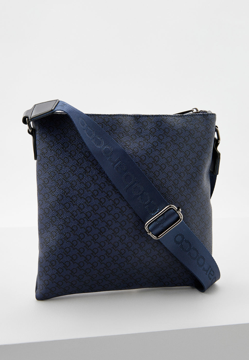 Roccobarocco Body Bag Flat Tracollina Plattsburgh blue RBR910B4704