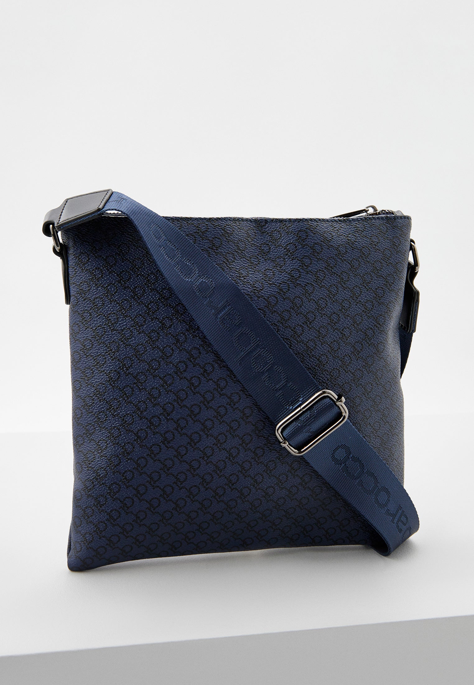 Roccobarocco Body Bag Flat Tracollina Plattsburgh blue RBR910B4704