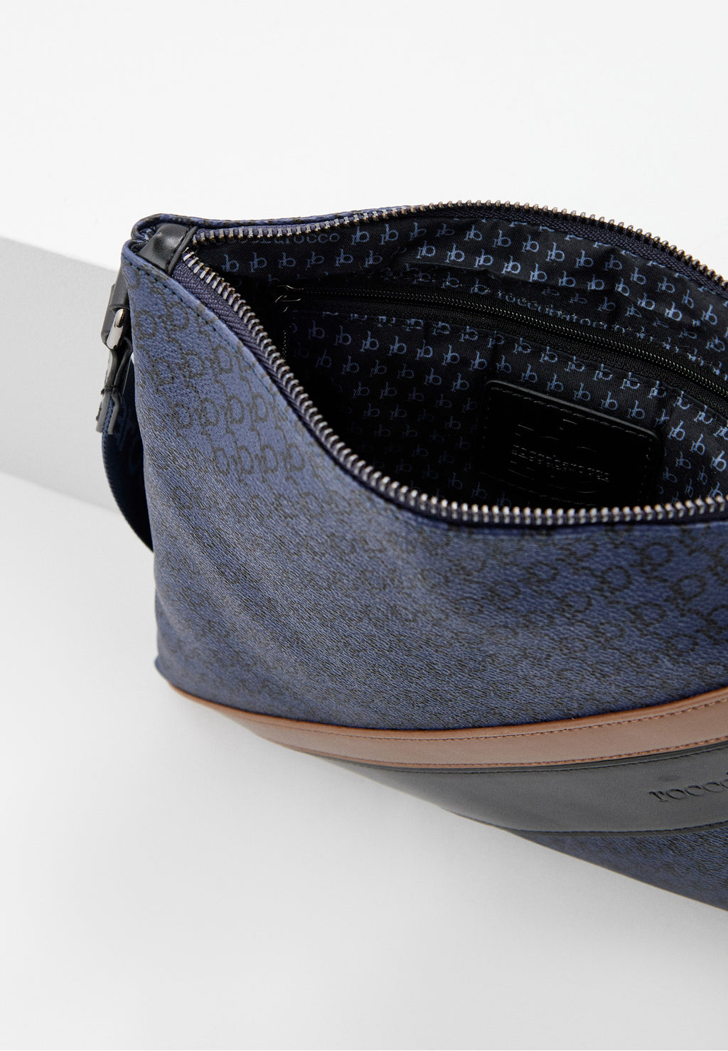 Roccobarocco Body Bag Flat Tracollina Plattsburgh blue RBR910B4704