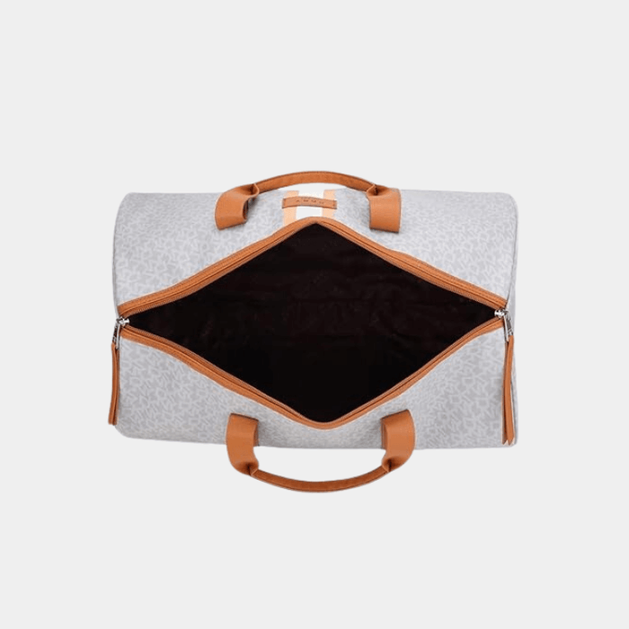 DKNY Signature Strip Duffle Storm Grey Bag Luggage DO120ST2