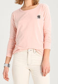 G-Star Raw Jiling Straight R T Women Lt Mauve NY Jersey DO4439.2757.8882