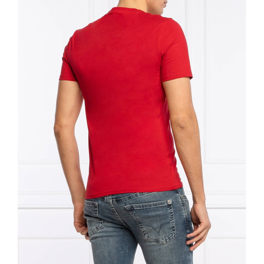 GUESS TRICOU ROȘU CAMUSPACE CU IMPRIMEU GRAFIC RED MEN’S T-SHIRT M1GI58J1311-TLRD