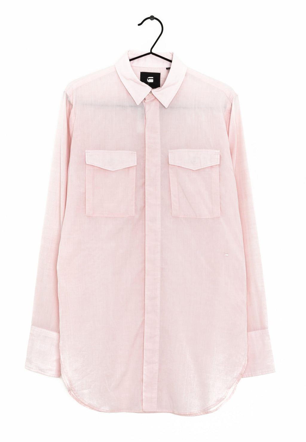 G-Star Raw H-A 2PKT Elongated Short Wmn L/S Lt Mauve White Indel Weave D07402-9465-9043-81