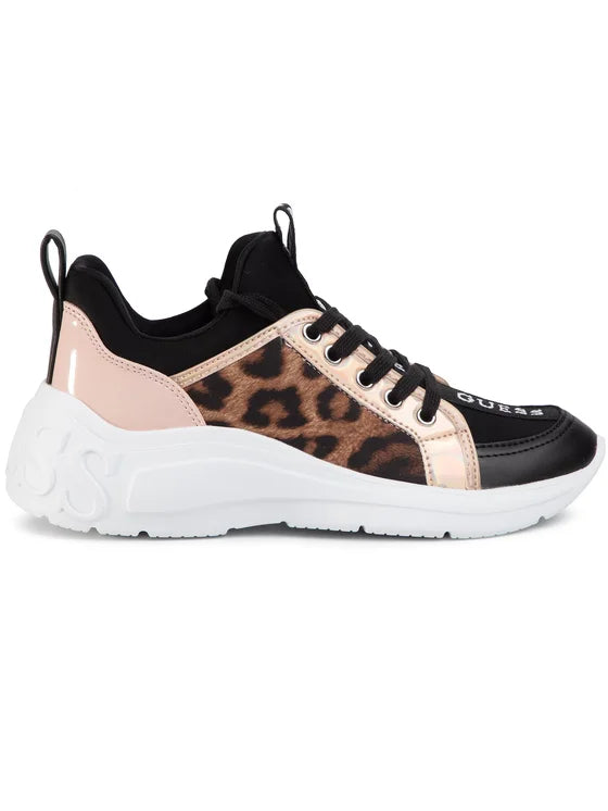 Guess GW Speerit-B Gold LL Black Shoes