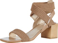 Guess GW Ellet-B Natural Multi Fabric Beige Heels