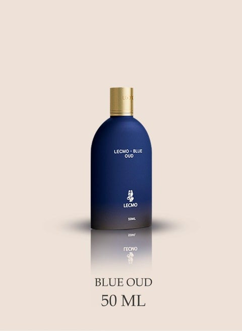 Blue Lecmo Perfume Collection tote Bag Perfume Gift Set