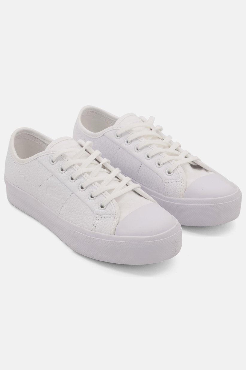Lacoste Ziane Plus Grand 319 1 CFA White Leather Shoes 7-38CFA002321G