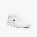 Lacoste Game Advance 0721 2 SFA White And Light Pink Leather Shoes 7-41SFA00901YA