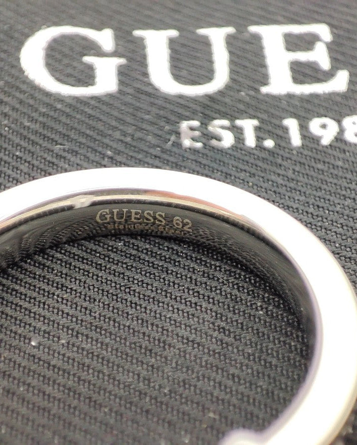 Guess Men Mix & Mesh Ring Stainless Steel UMR28006-62