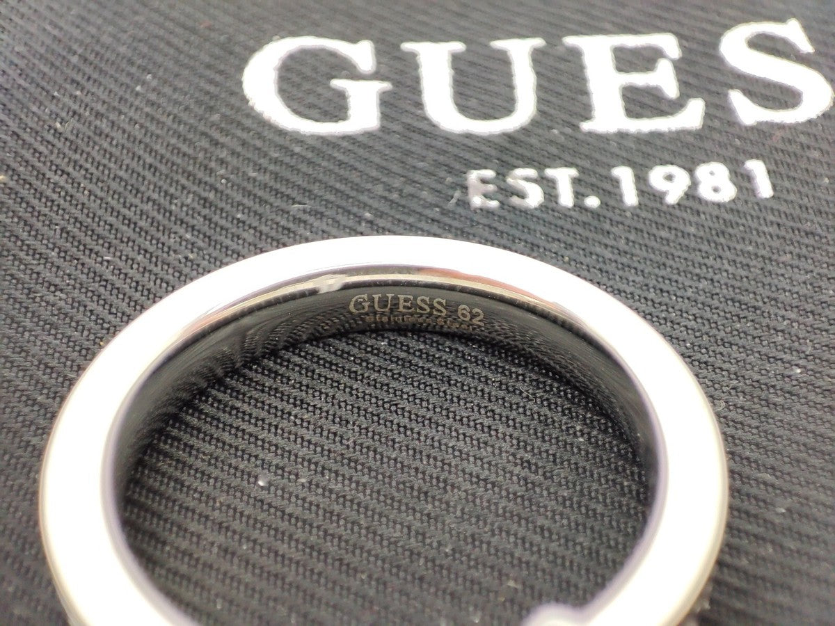 Guess Men Mix & Mesh Ring Stainless Steel UMR28006-62