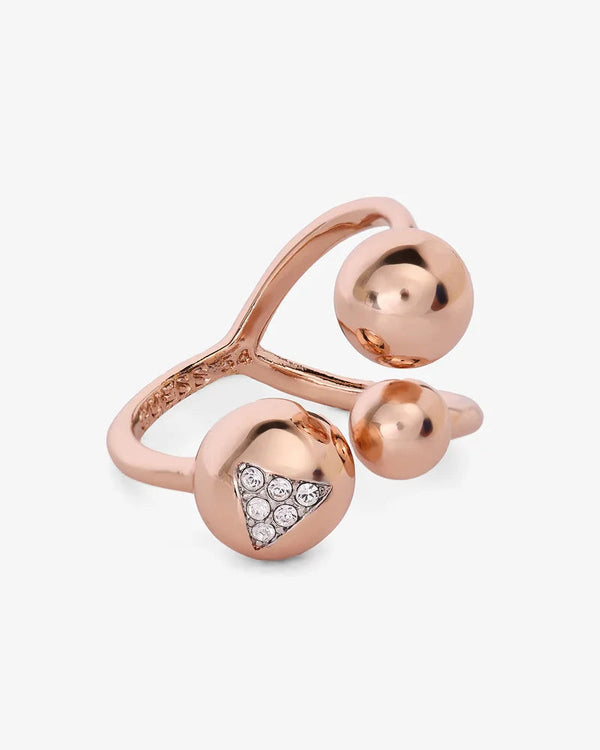 Guess Three Beads Open Ring