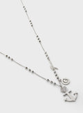 Guess Stones Embellished Pendant Necklace UBN85005