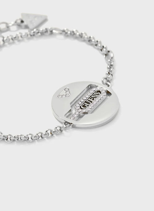 Round Plaque And Hexagon Bracelet