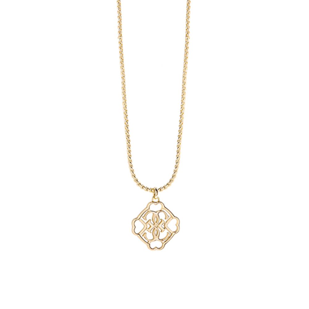 Guess Ladies 'Guess 4 You' Gold Tone Necklace UBN21566N