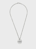 Guess Round Charm And Hexagon Pendant Necklace UBN29107