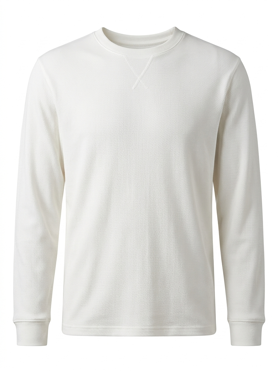 Denim & Flower Off White Long Sleeve T-Shirt