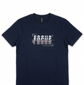 تيشيرت MONOPOLEE NAVY "Focus" (مقاس ضيق - للشباب)