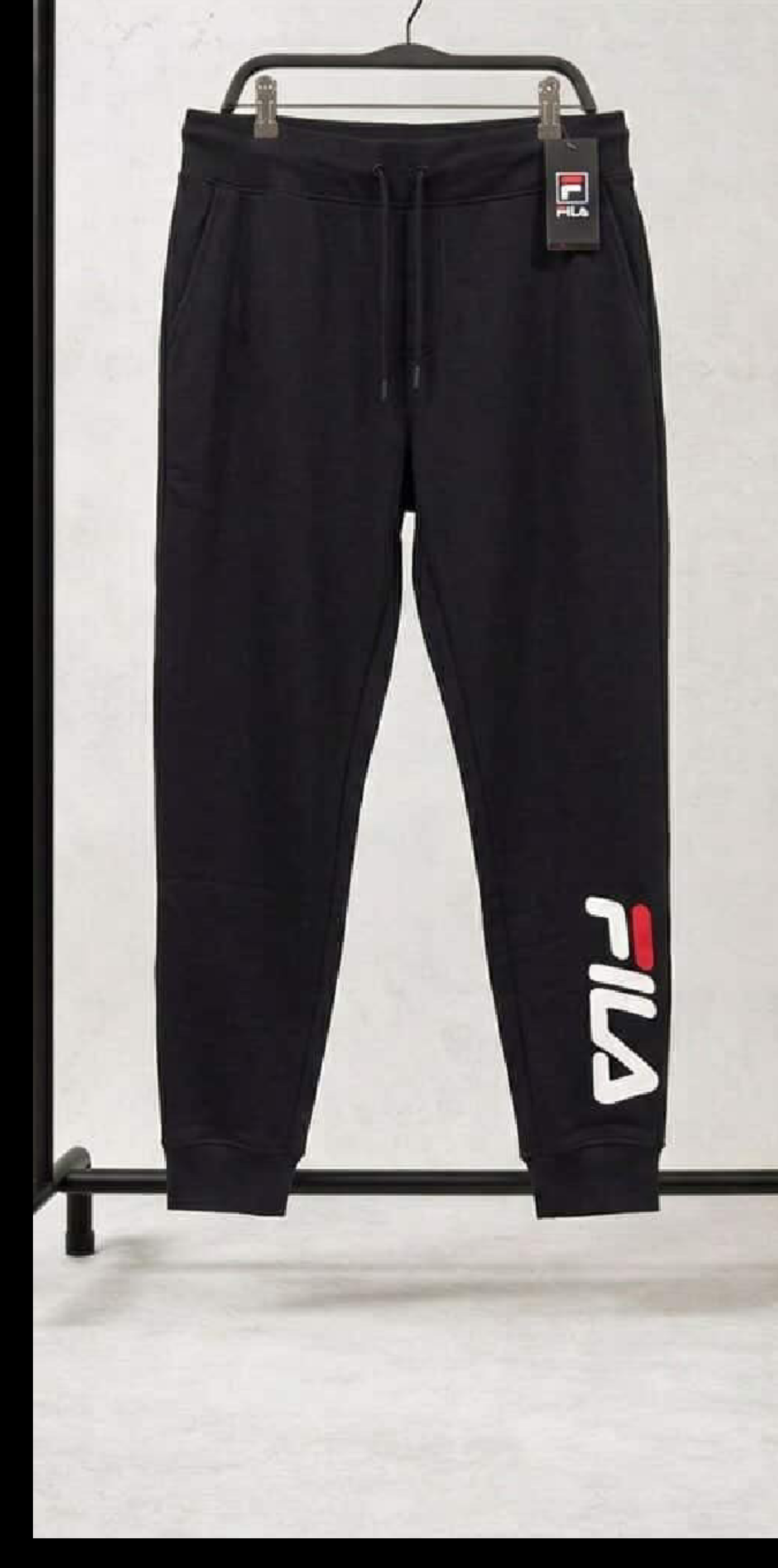 Black Fila Kort Joggers Men (SM23D892-014)