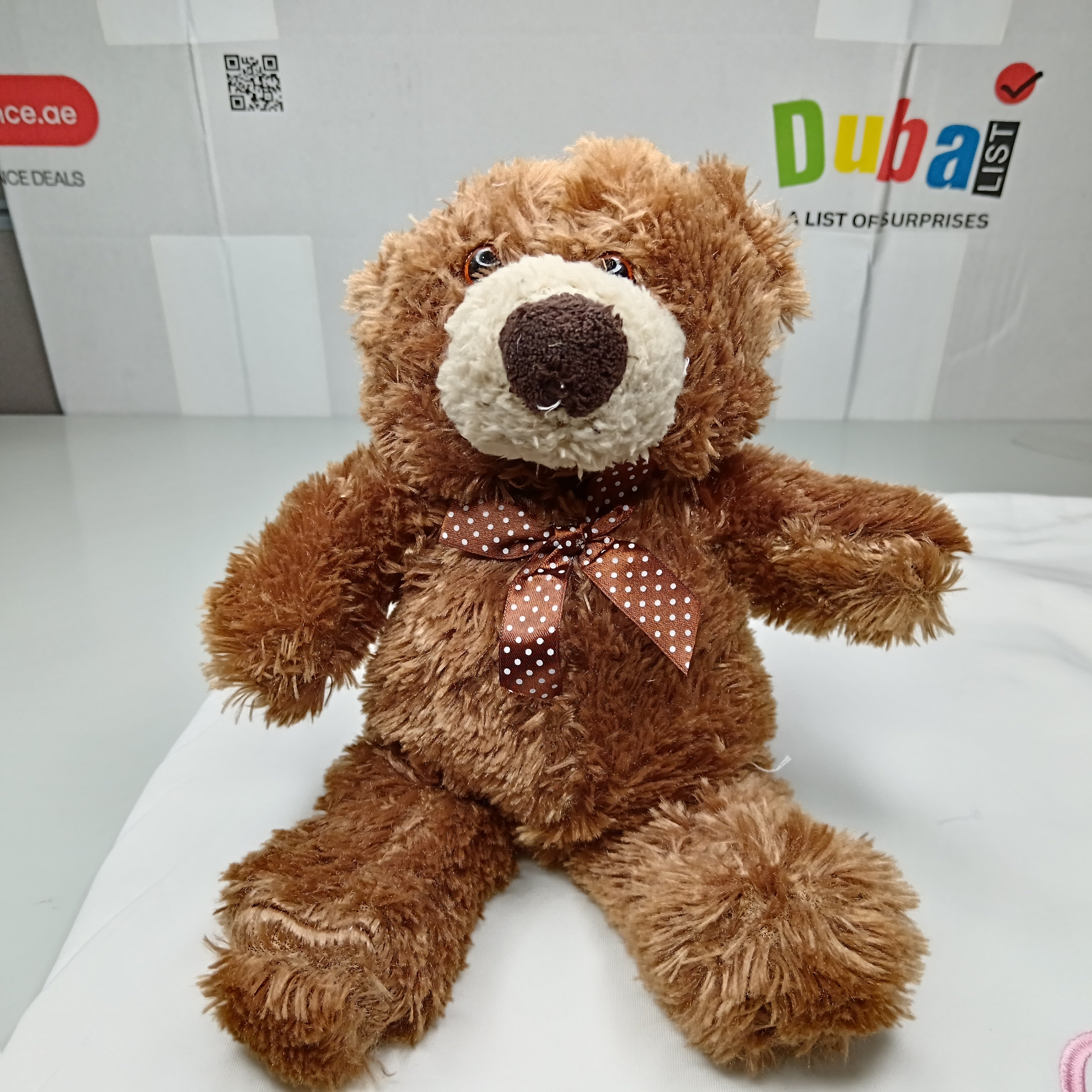 Adorable Golden Brown Teddy Bear – Cute and Huggable